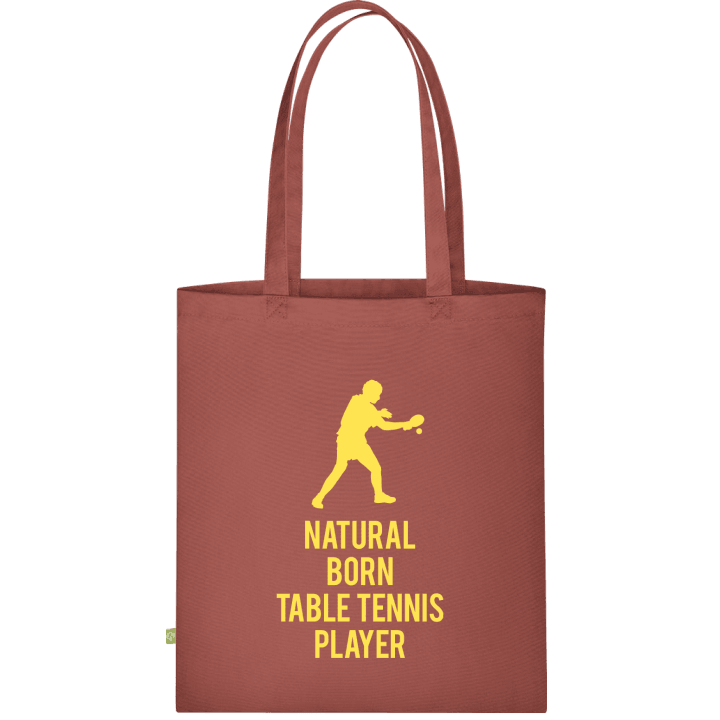 Natural Born Table Tennis Player Stofftasche contain pic