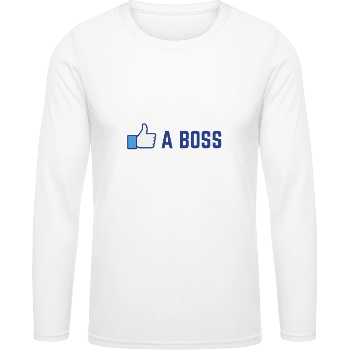 Like A Boss T-shirt à manches longues contain pic