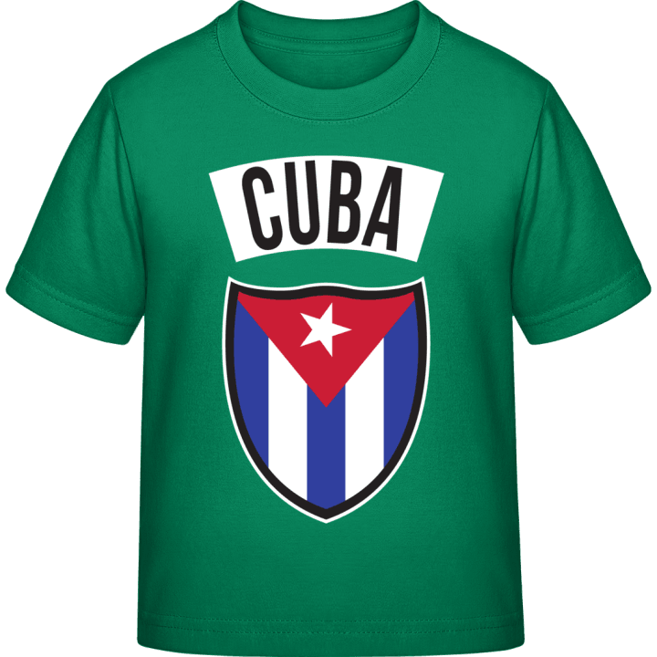 Cuba Shield Kinderen T-shirt contain pic