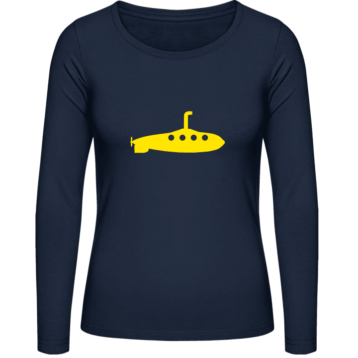 Yellow Submarine Kvinnor långärmad skjorta contain pic