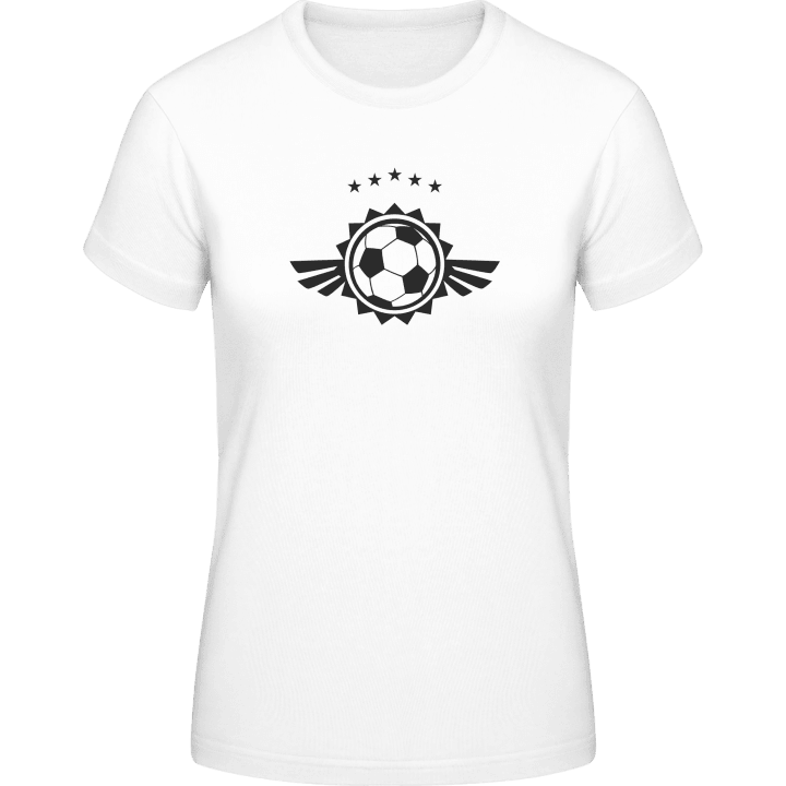 Football Logo Winged Women T-Shirt contain pic