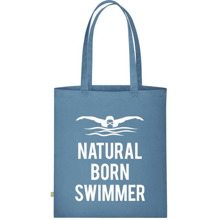 Natural Born Swimmer Stoffen tas contain pic