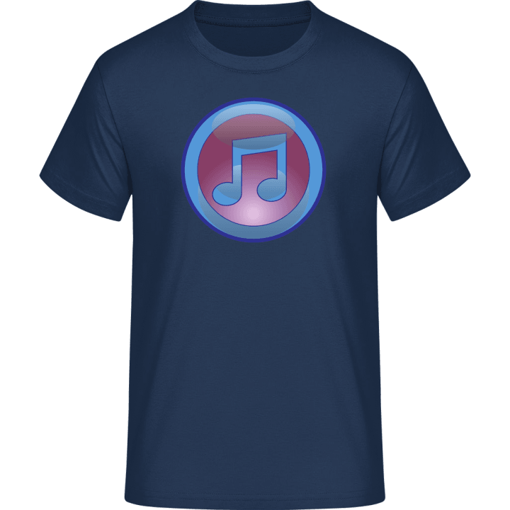 Music Superhero Logo T-skjorte contain pic