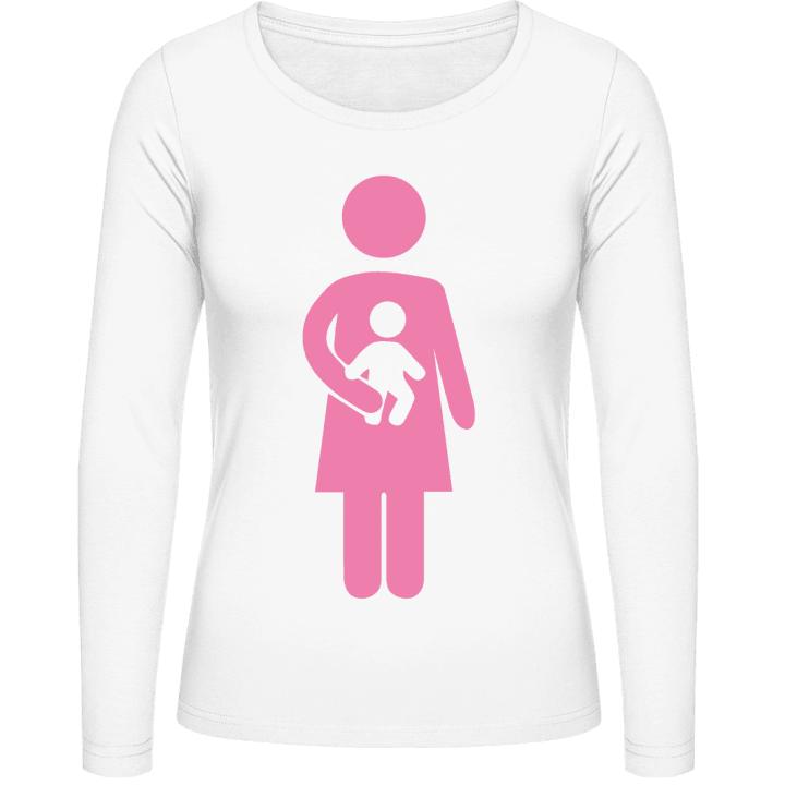 Mom Pictogram T-shirt à manches longues pour femmes 0 image