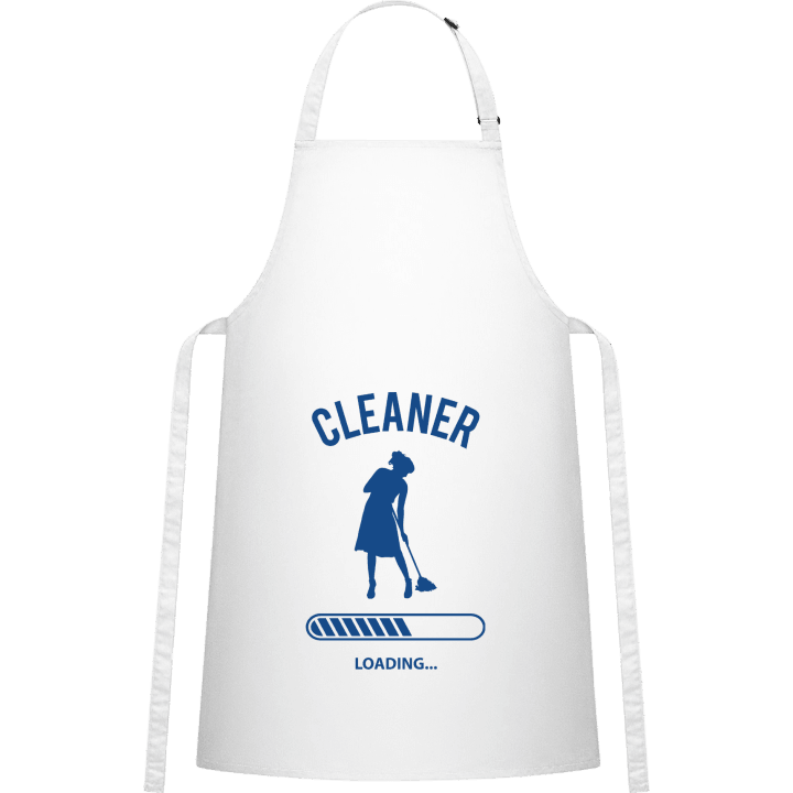 Cleaner Loading Delantal de cocina contain pic