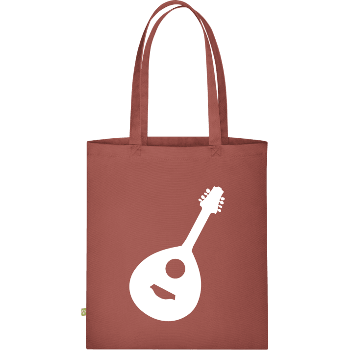 Mandolin Silhouette Väska av tyg contain pic