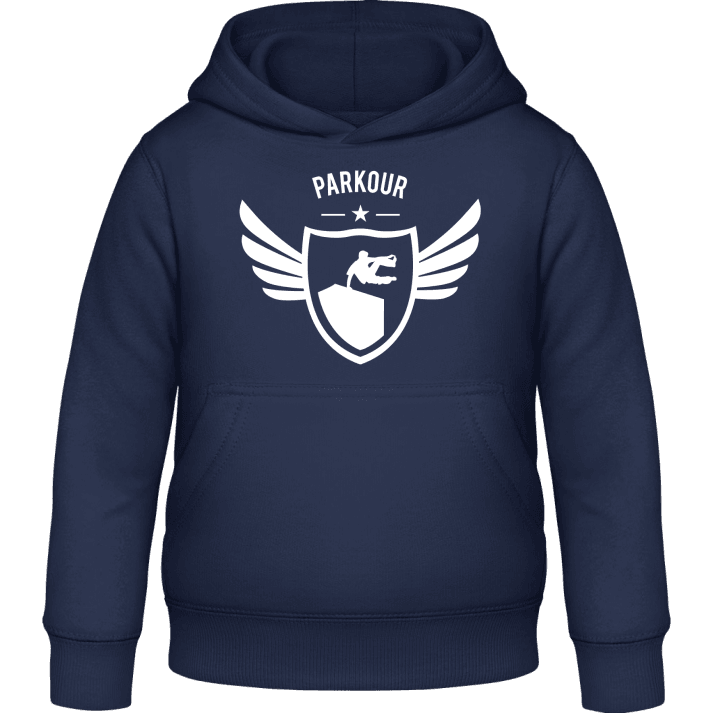 Parkour Winged Kids Hoodie contain pic