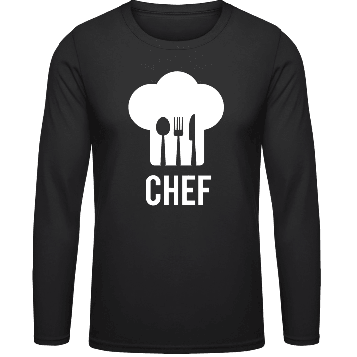 Head Chef T-shirt à manches longues contain pic