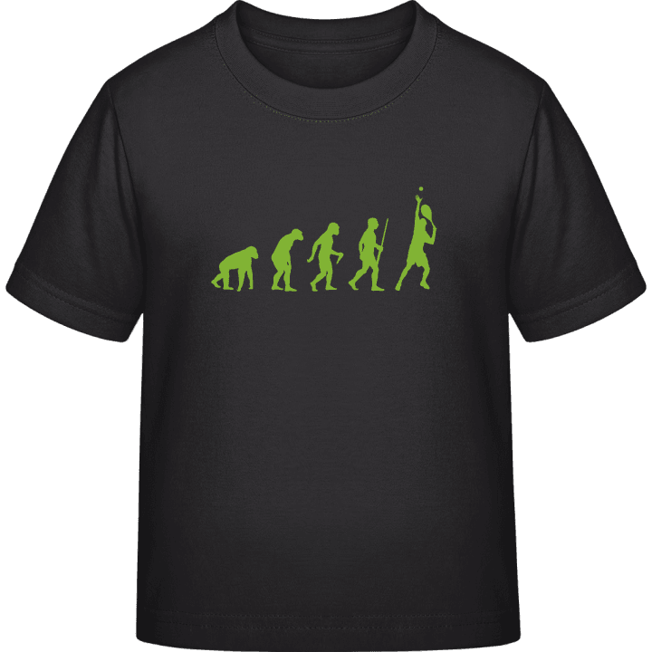 Tennis Player Evolution T-shirt för barn contain pic