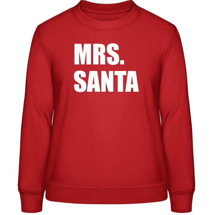 Mrs. Santa Frauen Sweatshirt 0 image