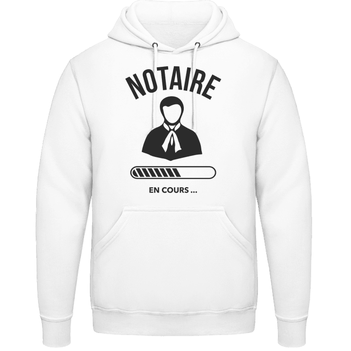 Notaire en cours Hoodie contain pic