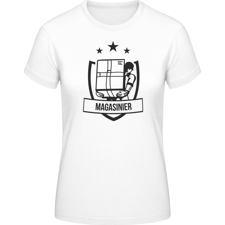 Magasinier blason Vrouwen T-shirt contain pic