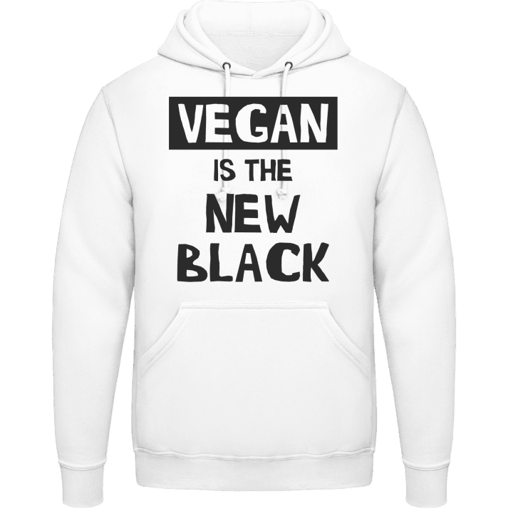 Vegan Is The New Black Hoodie contain pic