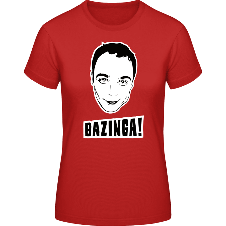Bazinga Sheldon T-shirt til kvinder 0 image
