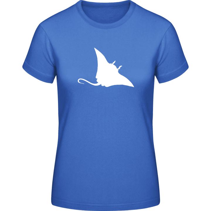 Manta Ray Silhouette T-shirt för kvinnor 0 image