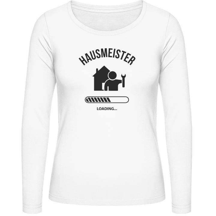 Hausmeister Loading Frauen Langarmshirt contain pic