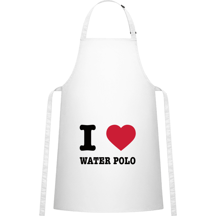 I Heart Water Polo Delantal de cocina contain pic