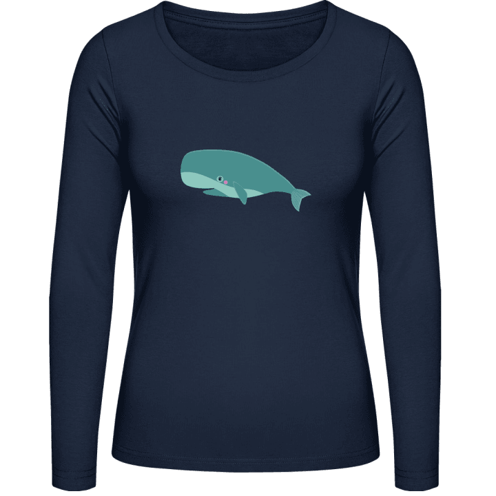 Little Whale T-shirt à manches longues pour femmes 0 image