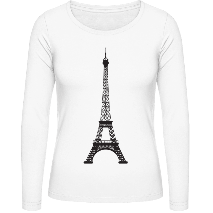Eiffel Tower Logo Camicia donna a maniche lunghe contain pic