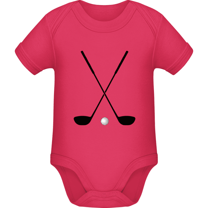 Golf Club and Ball Baby romper kostym contain pic