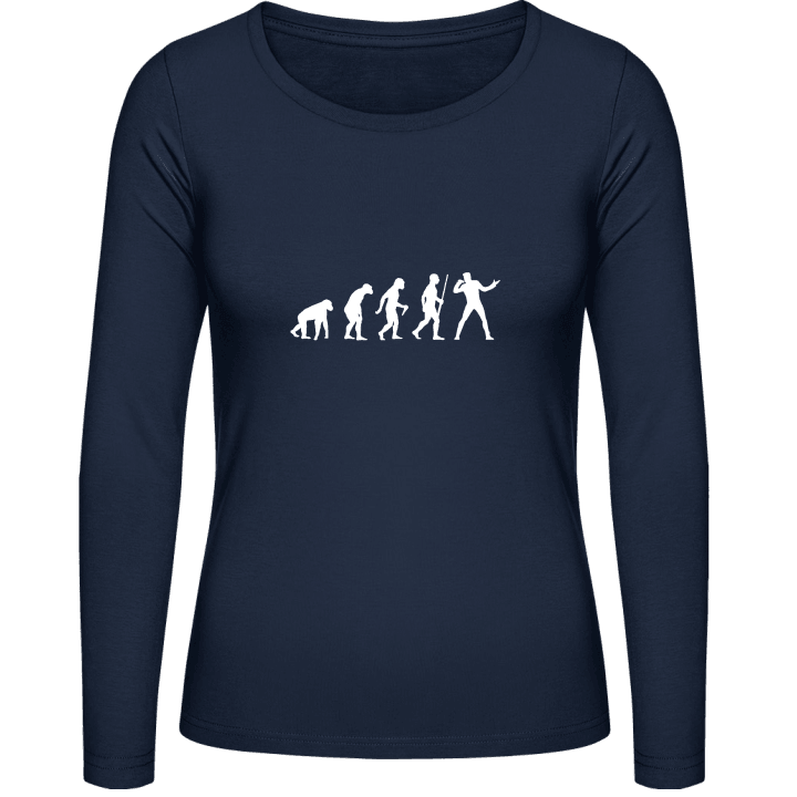 chanteur Evolution T-shirt à manches longues pour femmes contain pic