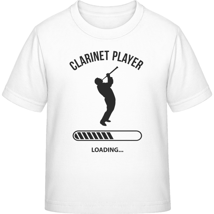 Clarinet Player Loading T-shirt för barn contain pic