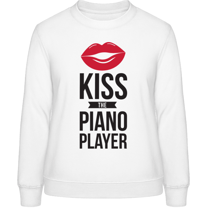 Kiss The Piano Player Felpa donna contain pic