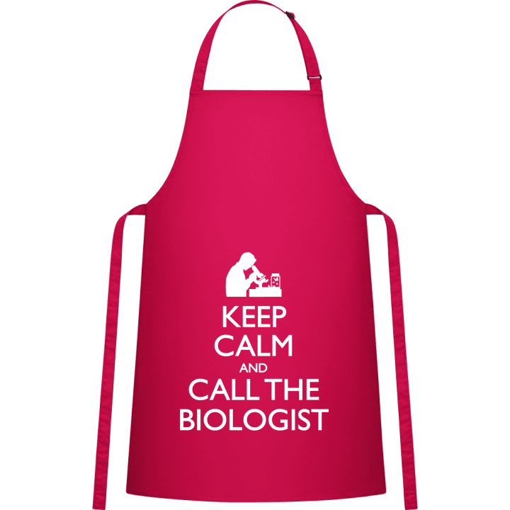Keep Calm And Call The Biologist Kitchen Apron contain pic