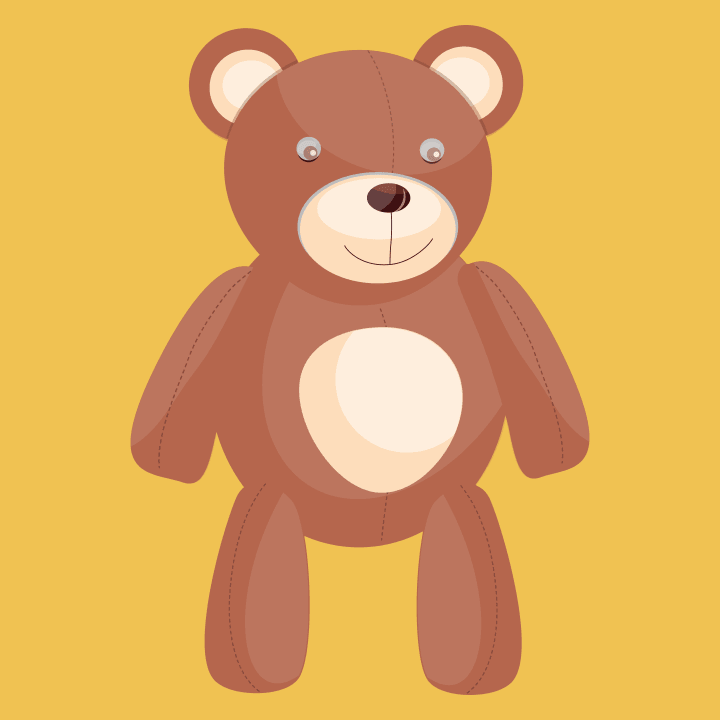 Cute Teddy Bear Borsa in tessuto 0 image