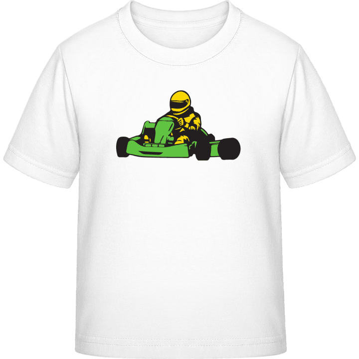 Go Kart Race T-skjorte for barn contain pic