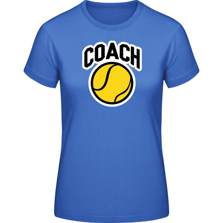 Tennis Coach Logo T-skjorte for kvinner contain pic
