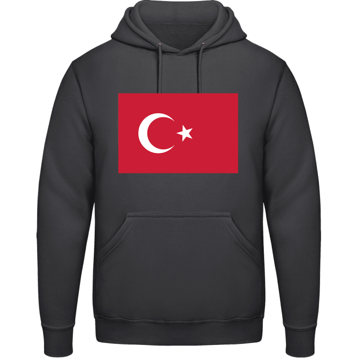 Turkey Flag Felpa con cappuccio contain pic