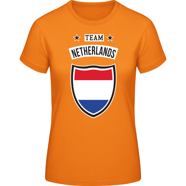 Team Netherlands Fan T-skjorte for kvinner contain pic
