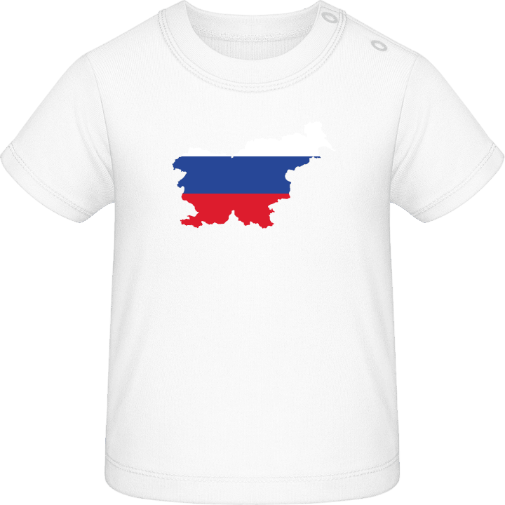 Slovenia Map T-shirt för bebisar contain pic