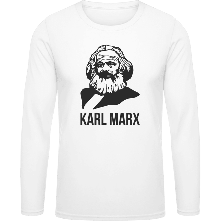 Karl Marx SIlhouette Langarmshirt 0 image