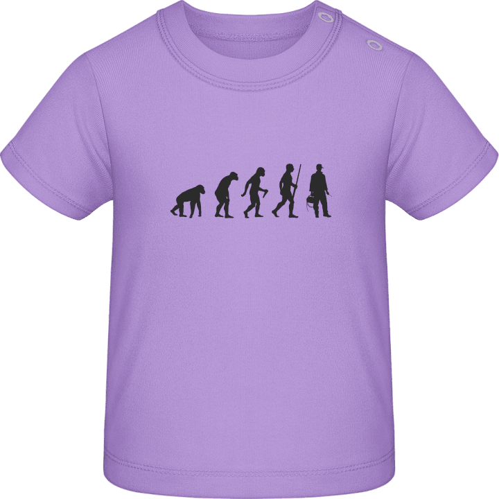 Electrician Evolution T-shirt för bebisar contain pic