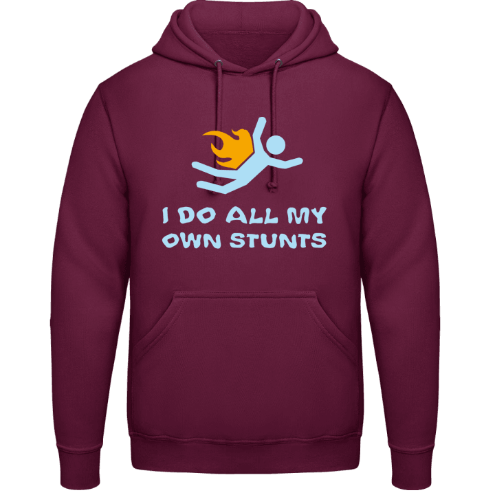 I Do All My Own Stunts Hoodie 0 image