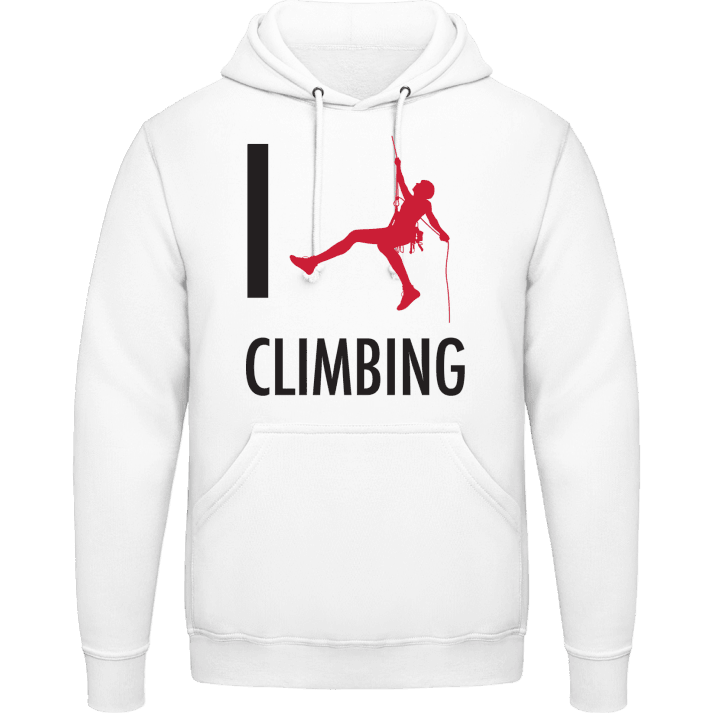 I Love Climbing Hoodie contain pic