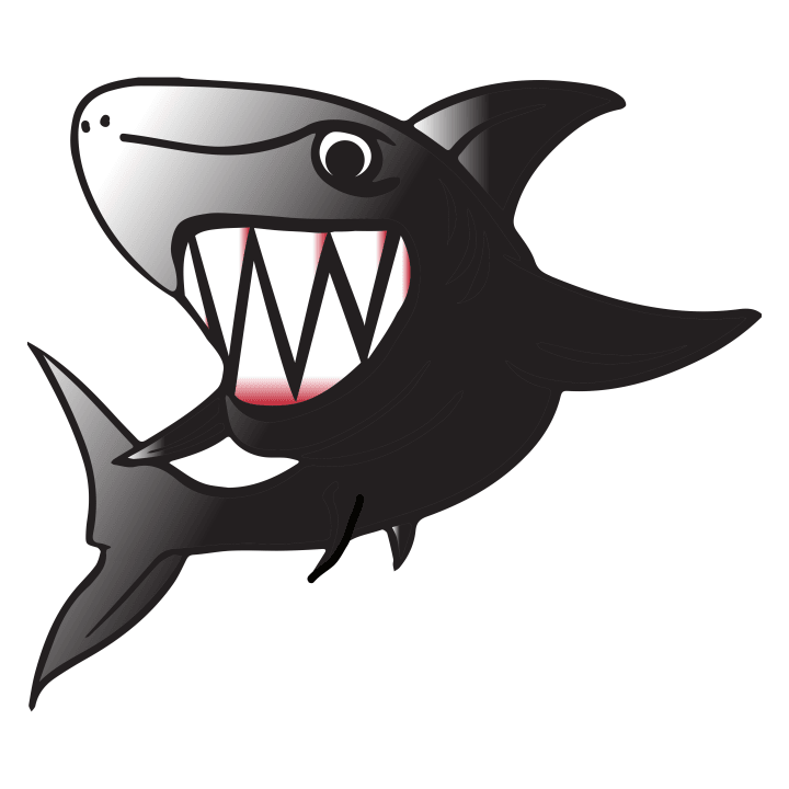 Shark Illustration Kinder Kapuzenpulli 0 image