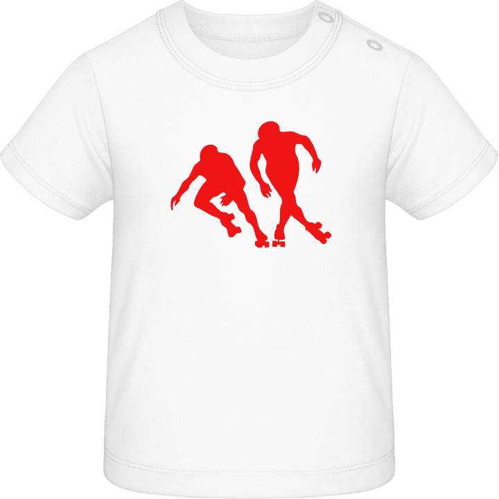 Roller Skating Camiseta de bebé contain pic