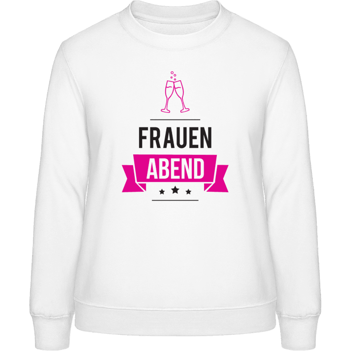 Frauenabend Sekt Sweatshirt för kvinnor contain pic