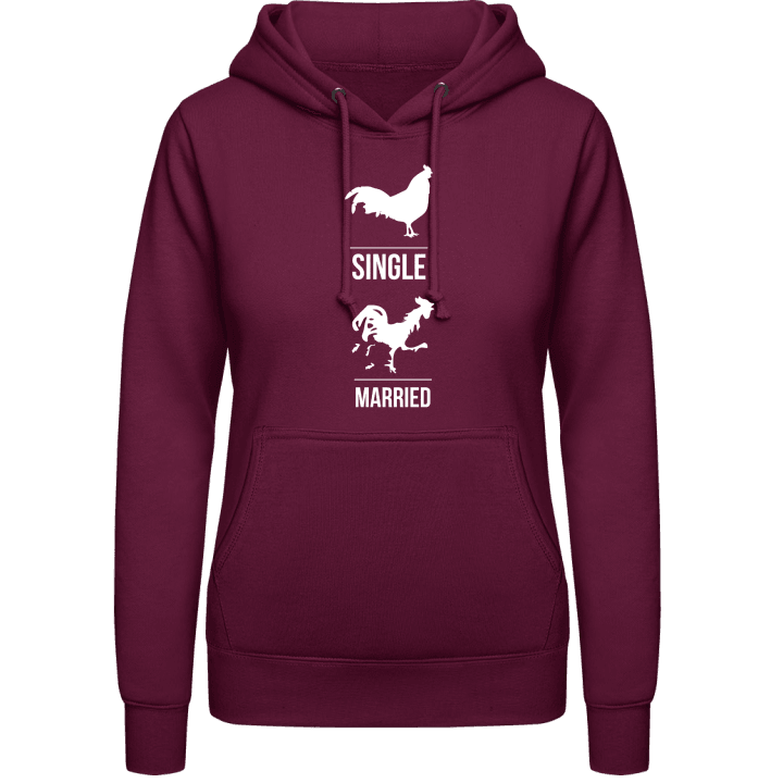 Single VS Married Women Hoodie contain pic