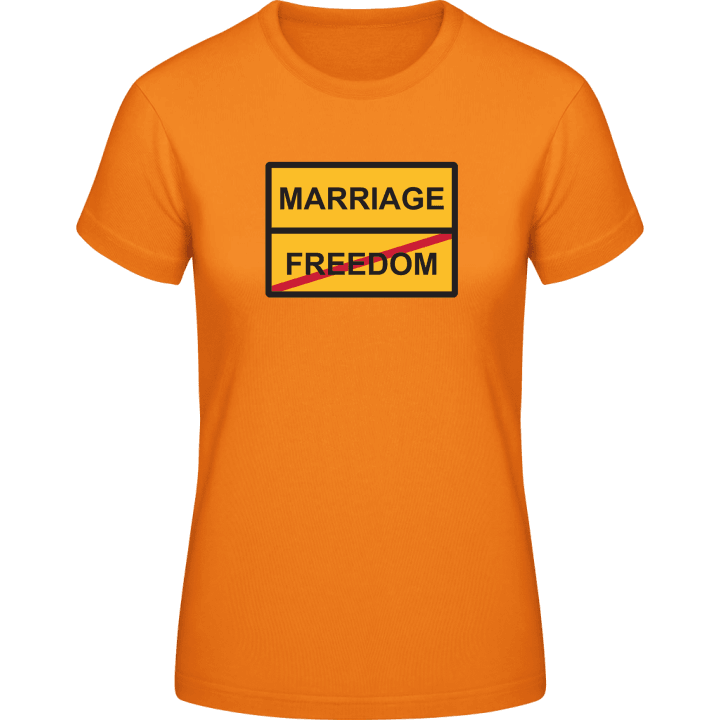Marriage Freedom Maglietta donna contain pic