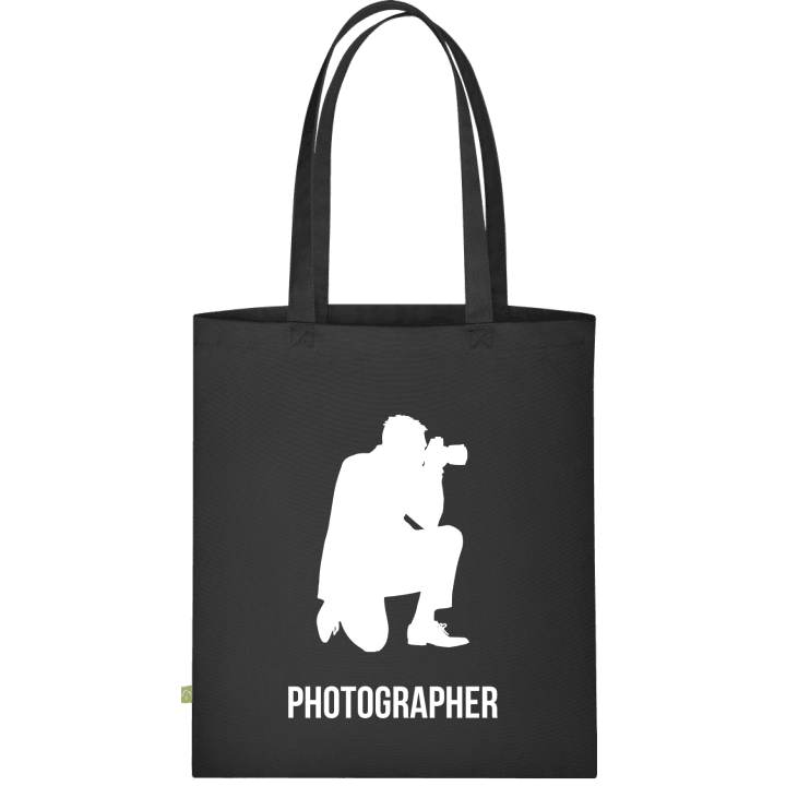 Photographer in Action Cloth Bag contain pic