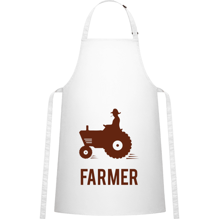 Farmer in Action Kitchen Apron contain pic