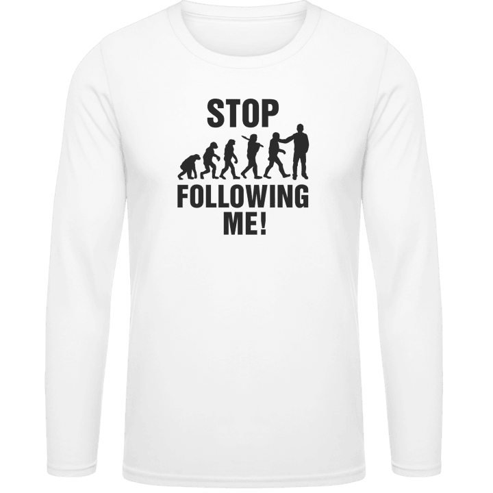 Stop Evolution Shirt met lange mouwen 0 image