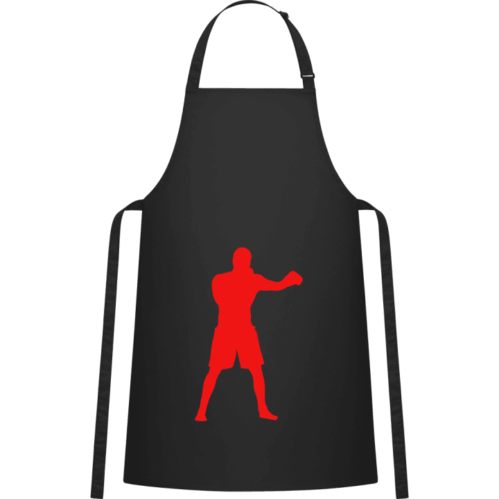 Boxer Silhouette Förkläde för matlagning contain pic
