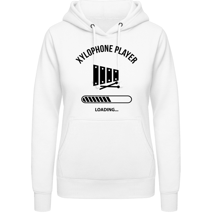 Xylophone Player Loading Hoodie för kvinnor contain pic