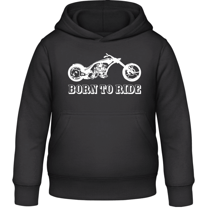 Born To Ride Custom Bike Felpa con cappuccio per bambini 0 image