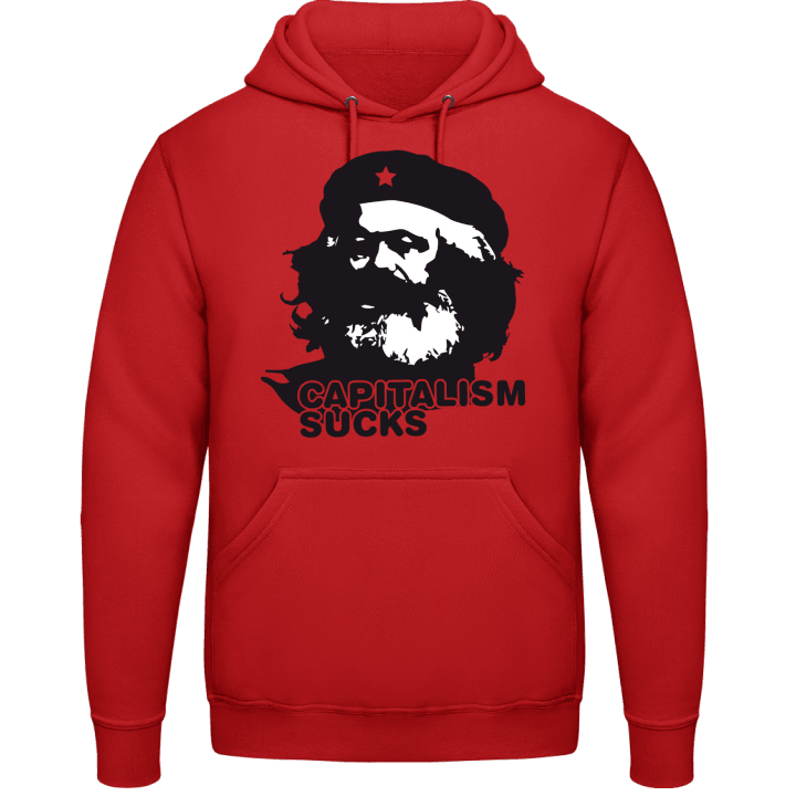 Karl Marx Sudadera con capucha contain pic
